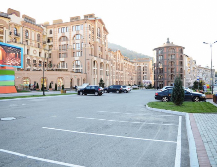 Парковка - Апартаменты Курорта Красная Поляна (бывш. «Горки Город»)