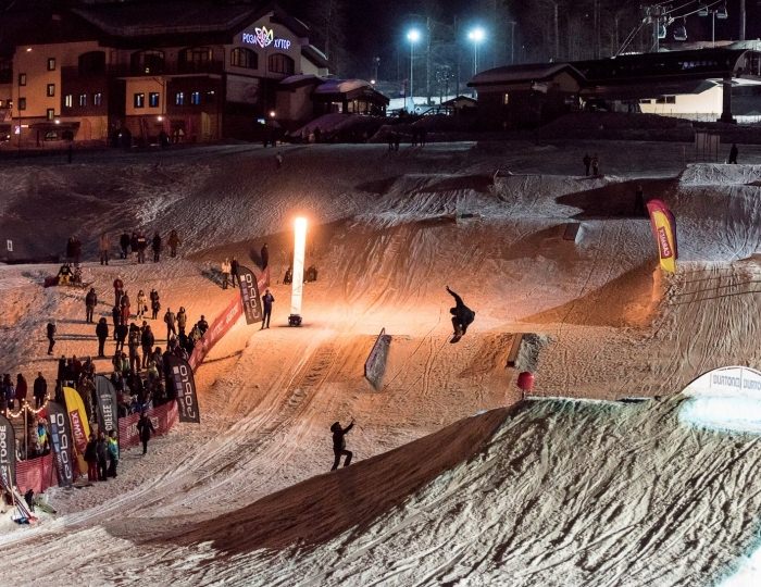 Зимние развлечения на территории курорта Красная Поляна (ex. Горки Город) - Апартаменты Курорта Красная Поляна (бывш. «Горки Город»)