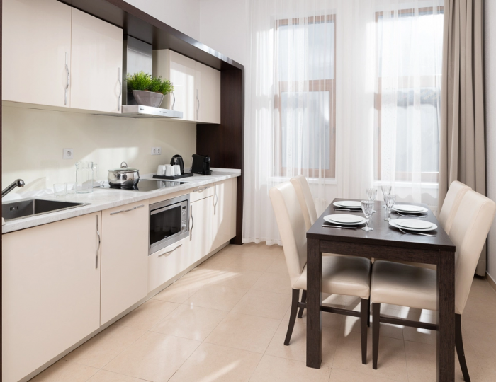 Апартамент Премиум 2 спальни 960 для маломобильных групп населения - Апартаменты Курорта Красная Поляна (бывш. «Горки Город»)