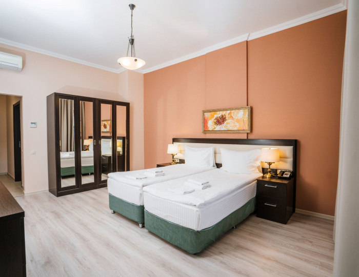 Апартамент комфорт с видом на горы 2 спальни 540 - Апартаменты Курорта Красная Поляна (бывш. «Горки Город»)