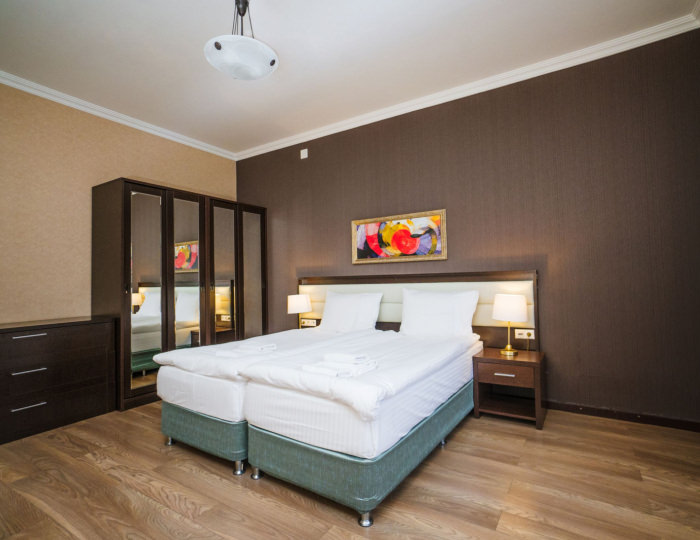 Апартамент комфорт с видом на горы 2 спальни 540 - Апартаменты Курорта Красная Поляна (бывш. «Горки Город»)