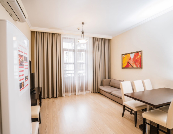 Апартамент комфорт с видом на горы 2 спальни 540 - Апартаменты Курорта Красная Поляна (бывш. «Горки Город»)