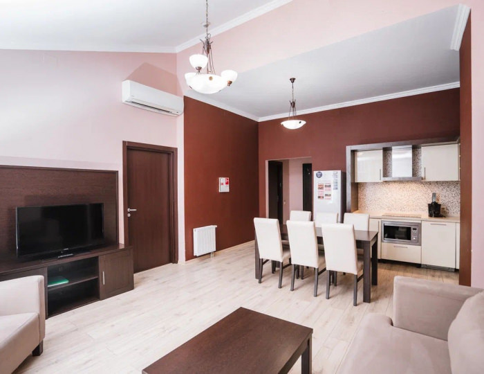 Апартамент комфорт с видом на горы 3 спальни 540 - Апартаменты Курорта Красная Поляна (бывш. «Горки Город»)