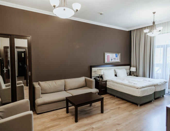 Апартамент Премиум с видом на горы 1 спальня 960 - Апартаменты Курорта Красная Поляна (бывш. «Горки Город»)