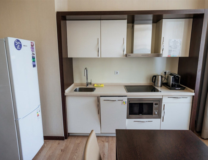 Апартамент Премиум с видом на горы 1 спальня 960 - Апартаменты Курорта Красная Поляна (бывш. «Горки Город»)