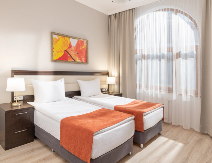 Апартамент стандарт 3 спальни 540 для маломобильных групп населения - Апартаменты Курорта Красная Поляна (бывш. «Горки Город»)