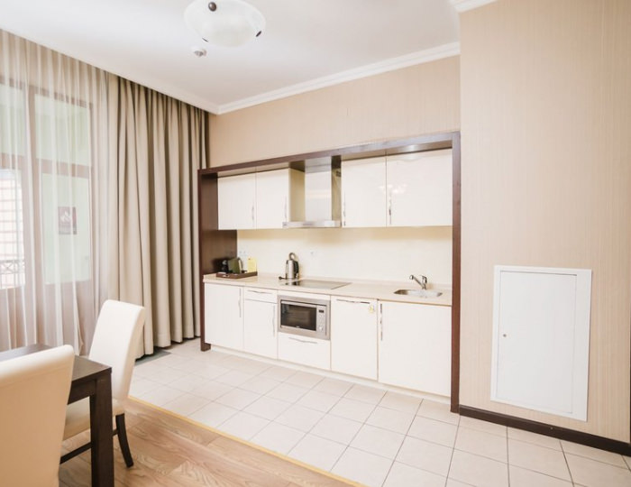 Апартамент комфорт с видом на горы 1 спальня 540 - Апартаменты Курорта Красная Поляна (бывш. «Горки Город»)